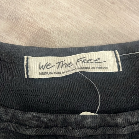 FREE PEOPLE WOMEN'S ROLLER TANK TOP size M NWT - Picture 2 of 5